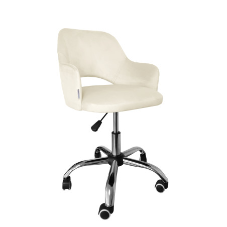 Fotel obrotowy Milano MG50 kremowy - Magic Velvet