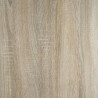 Stół do salonu kuchni 70x120x28 LOFT czarny Dąb Sonoma