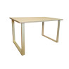 Stół do salonu kuchni 70x120x28 LOFT złoty Dąb Sonoma