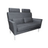 Sofa DENVER nogi białe BL14