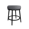 Taboret Ben noga metalowa czarna BL14