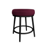 Taboret Ben noga metalowa czarna MG02