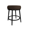 Taboret Ben noga metalowa czarna MG05