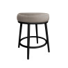 Taboret Ben noga metalowa czarna MG09