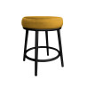 Taboret Ben noga metalowa czarna MG15