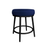 Taboret Ben noga metalowa czarna MG16