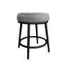 Taboret Ben noga metalowa czarna MG17