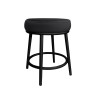 Taboret Ben noga metalowa czarna MG19