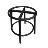 Taboret Ben noga metalowa czarna MG55