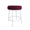 Taboret Ben noga metalowa biała MG02
