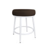 Taboret Ben noga metalowa biała MG05