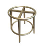 Taboret Ben noga metalowa złota BL06