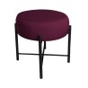 Taboret Pola noga metalowa czarna MG02