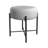 Taboret Pola noga metalowa czarna MG39