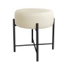 Taboret Pola noga metalowa czarna MG50