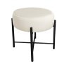 Taboret Pola noga metalowa czarna MG50