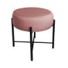 Taboret Pola noga metalowa czarna MG58