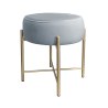 Taboret Pola noga metalowa złota BL06