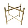 Taboret Pola noga metalowa złota MG06