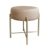Taboret Pola noga metalowa złota MG06