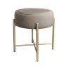 Taboret Pola noga metalowa złota MG09