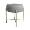Taboret Pola noga metalowa złota MG17