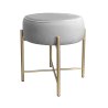 Taboret Pola noga metalowa złota MG39