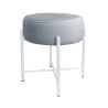 Taboret Pola noga metalowa biała BL06