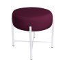 Taboret Pola noga metalowa biała MG02