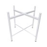 Taboret Pola noga metalowa biała MG06