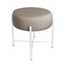 Taboret Pola noga metalowa biała MG09