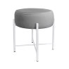 Taboret Pola noga metalowa biała MG17