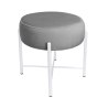 Taboret Pola noga metalowa biała MG17