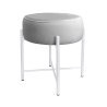Taboret Pola noga metalowa biała MG39