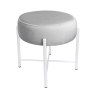 Taboret Pola noga metalowa biała MG39