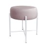 Taboret Pola noga metalowa biała MG55