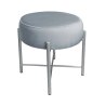 Taboret Pola noga metalowa szara BL06