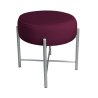 Taboret Pola noga metalowa szara MG02