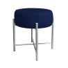Taboret Pola noga metalowa szara MG16