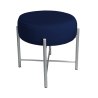 Taboret Pola noga metalowa szara MG16