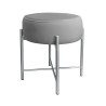 Taboret Pola noga metalowa szara MG17