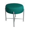 Taboret Pola noga metalowa szara MG20