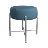 Taboret Pola noga metalowa szara MG33