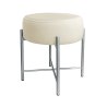 Taboret Pola noga metalowa szara MG50