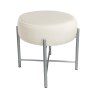 Taboret Pola noga metalowa szara MG50