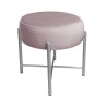 Taboret Pola noga metalowa szara MG55