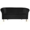 Sofa Milo MG19 czarny nogi 15 buk