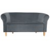 Sofa Milo BL14 szary nogi 15 buk