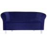 Sofa Milo MG16 granat nogi 15 białe