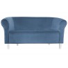 Sofa Milo MG33 niebieski nogi 15 białe